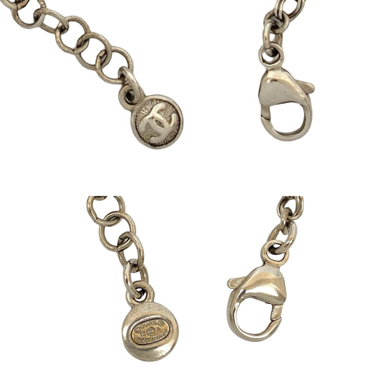 CHANEL bracelet metal Silver