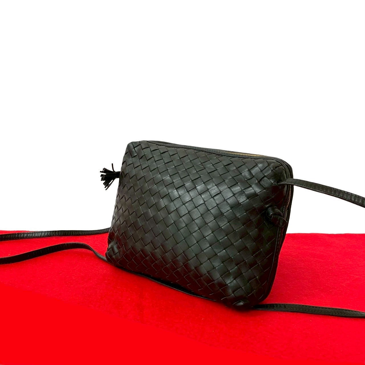 BOTTEGAVENETA Shoulder Bag leather black