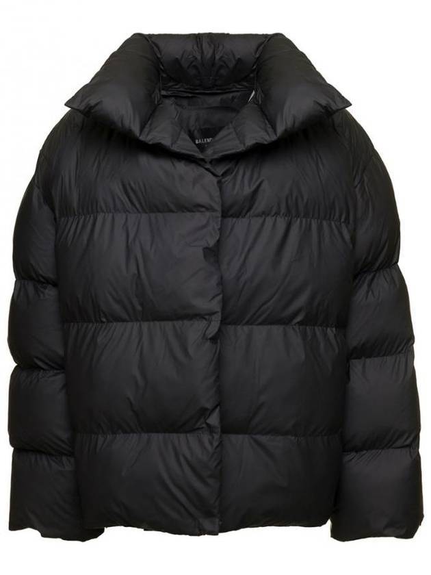 Luxury Balenciaga Trending 2025 Back Logo Wrap Padding Black