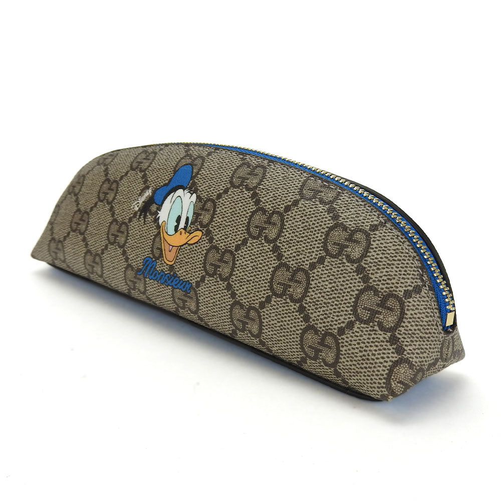 GUCCI pencil case 662129 PVC beige GG Supreme unisex(Unisex)