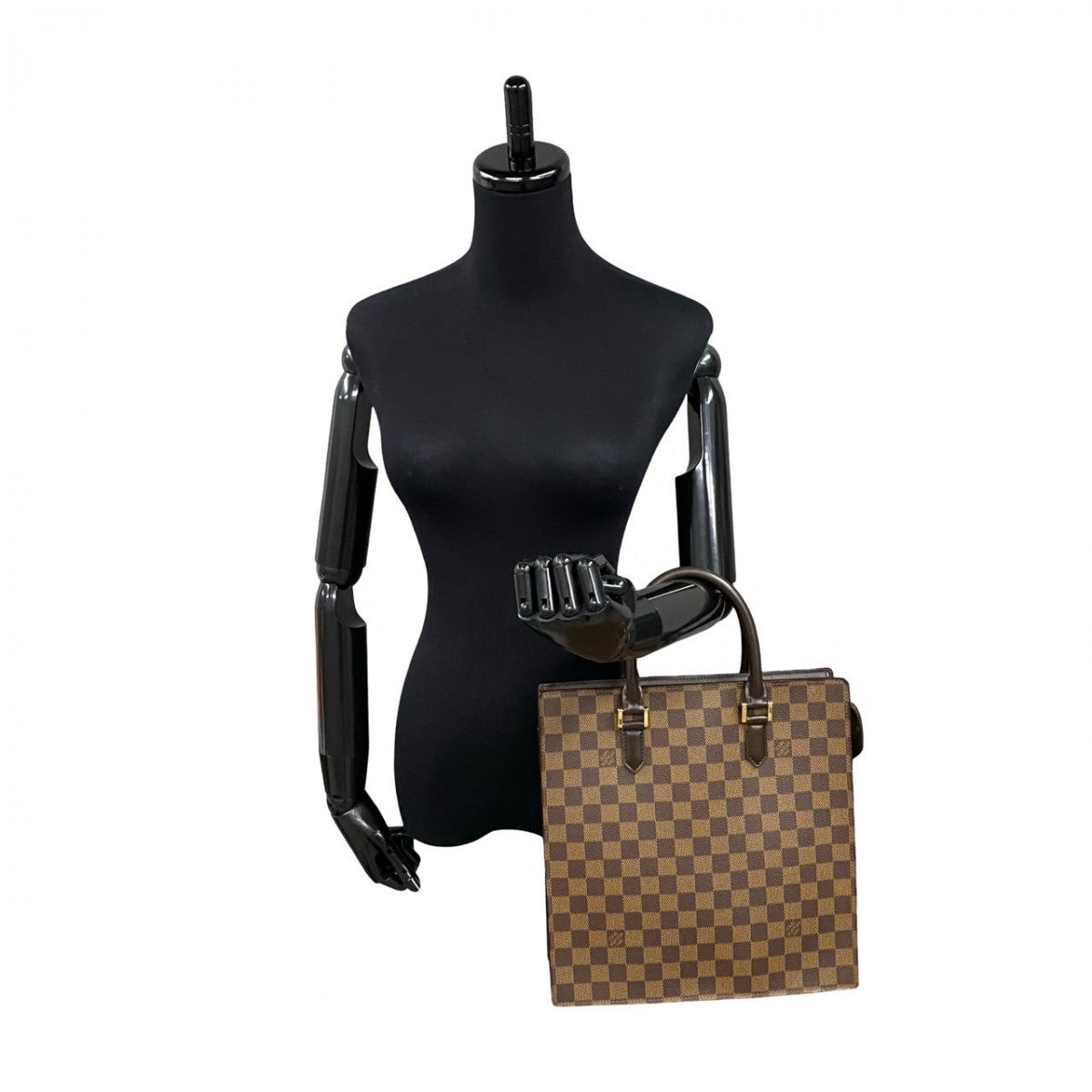 LOUIS VUITTON Tote Bag N51145 Leather, PVC Brown Damier Venice PM Women(Unisex)
