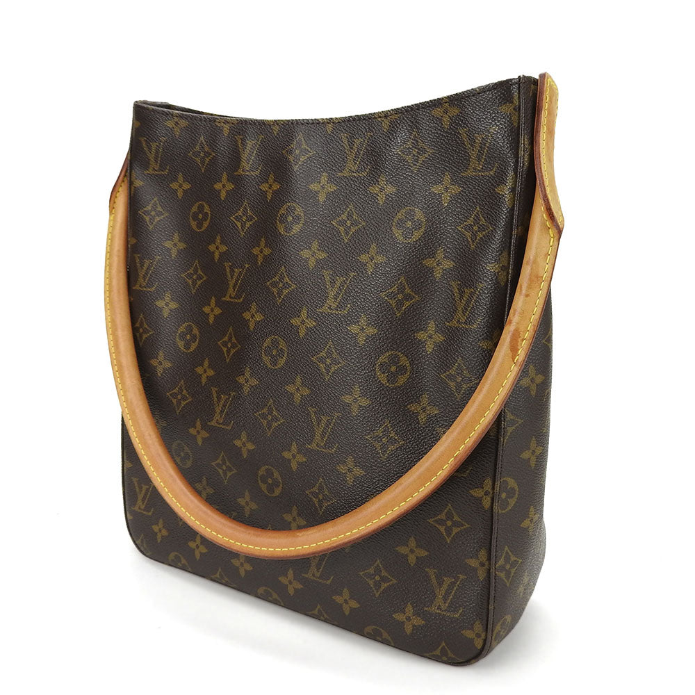 LOUIS VUITTON Shoulder Bag M51145 Monogram Brown LoopingGM