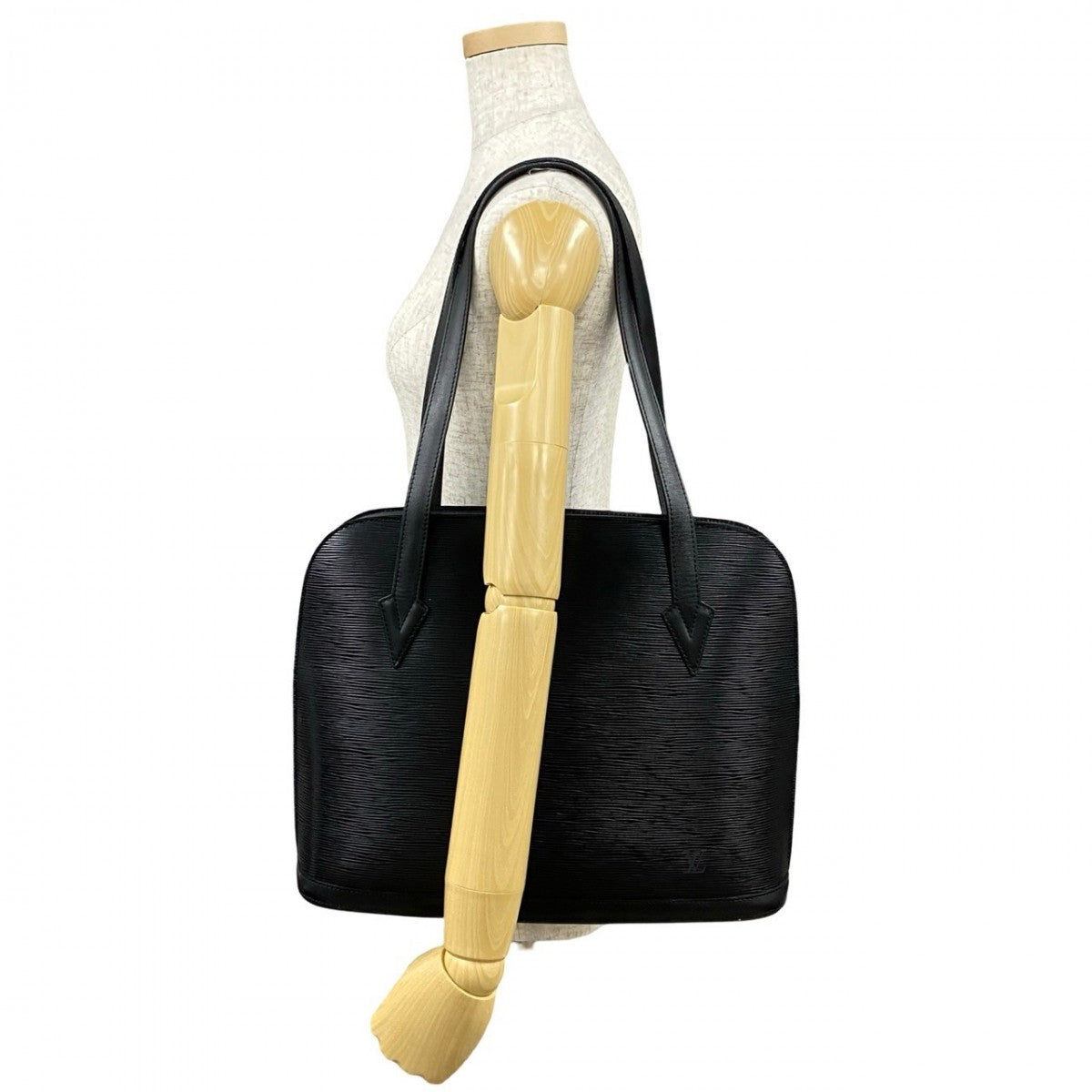 LOUIS VUITTON Tote Bag M52282 Epi Leather black Shoulder Bag Epi Lussac Women