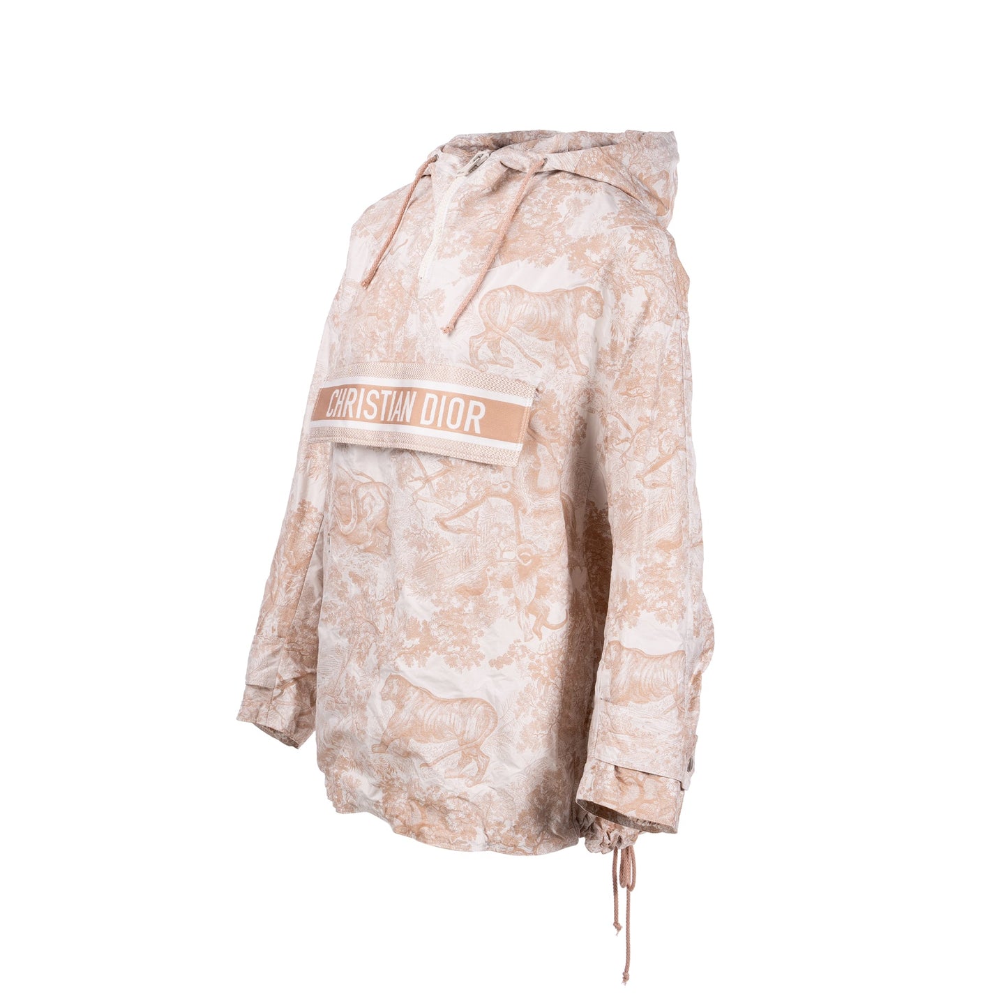 Dior Size Toile De Jouy Anoroak Jacket Beige