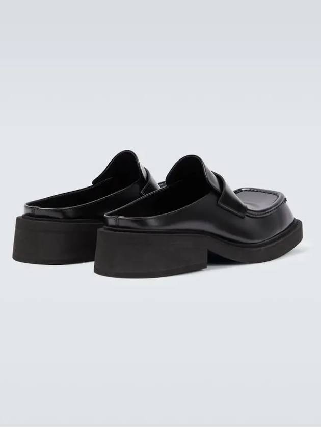 Luxury Balenciaga Trending 2025 Inspector 40MM Leather Bloafer Black