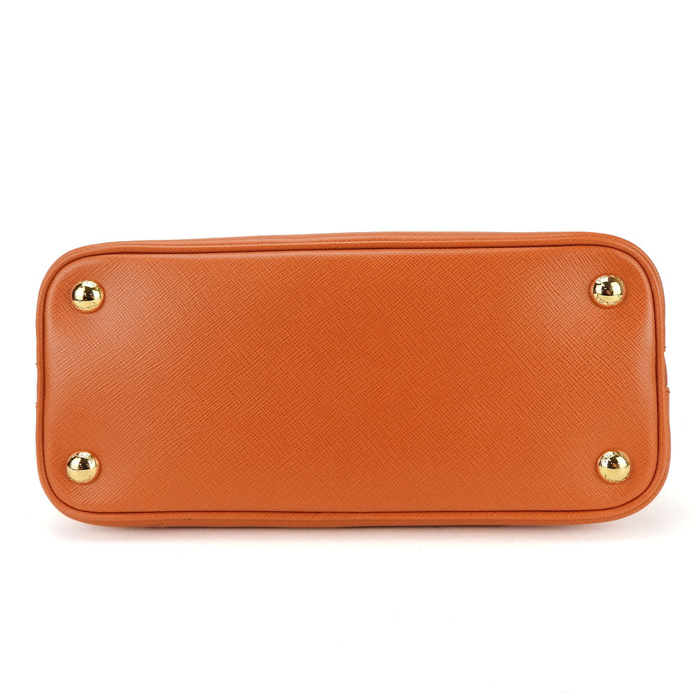 PRADA Handbag BL0838 Safiano leather Orange