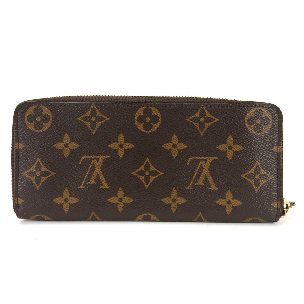 LOUIS VUITTON Long Wallet Purse M61298 Monogram Rose Valerie Portefeuille Clemence