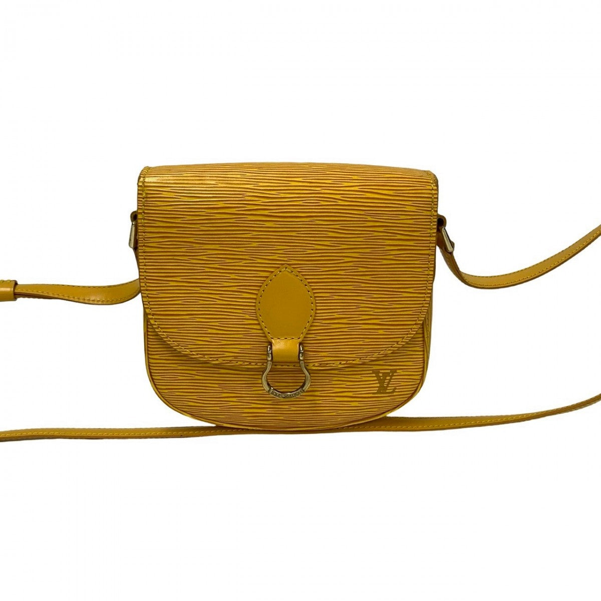 LOUIS VUITTON Shoulder Bag M52219 Epi Leather yellow Epi Mini Saint-Cloud Women