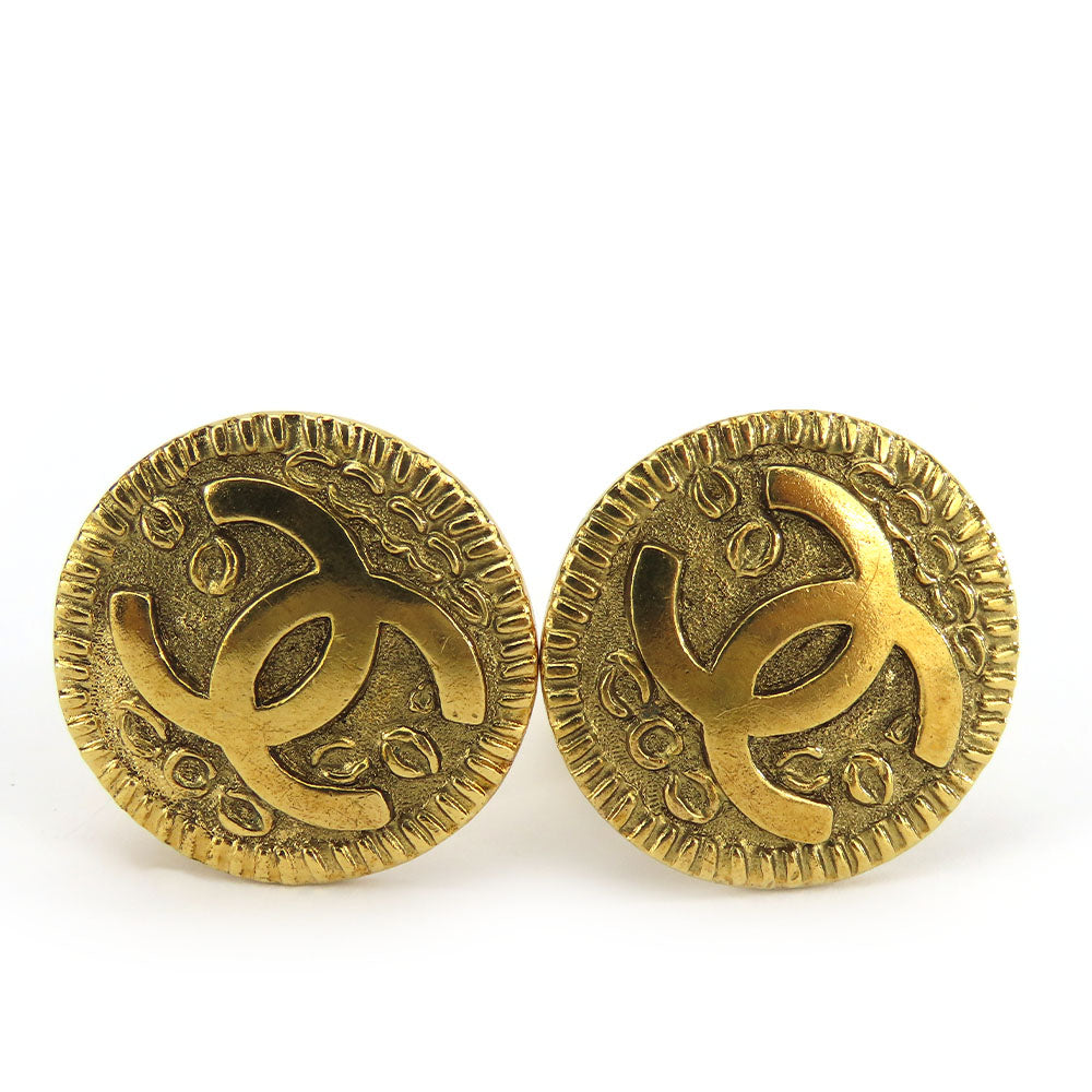 CHANEL Earring metal gold Women