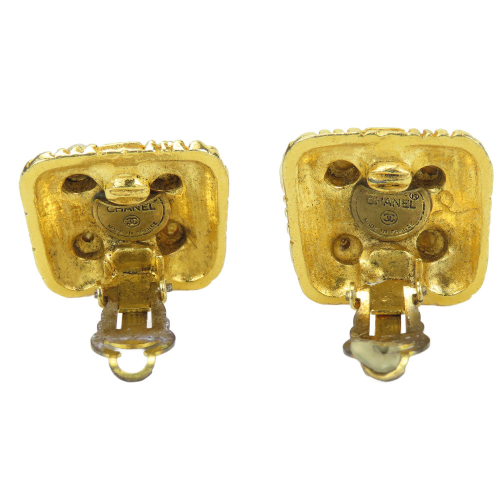 CHANEL Earring metal gold Women