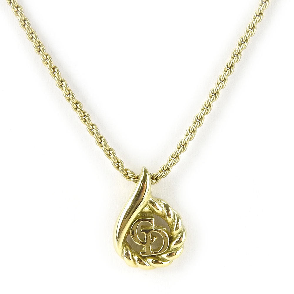 Christian Dior Necklace metal gold Women