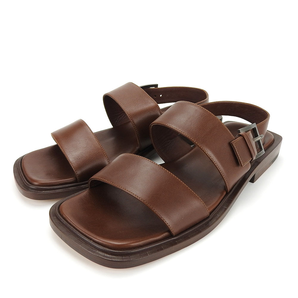 LOUIS VUITTON Sandals leather Brown mens