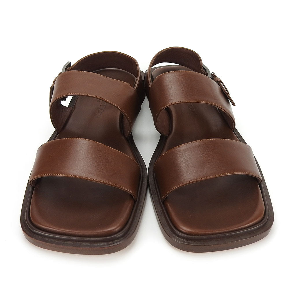 LOUIS VUITTON Sandals leather Brown mens
