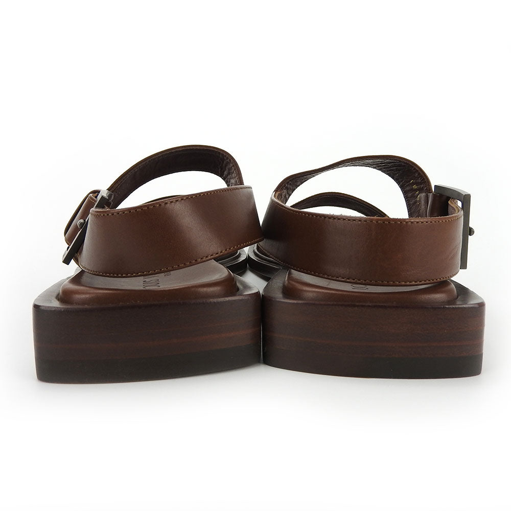 LOUIS VUITTON Sandals leather Brown mens