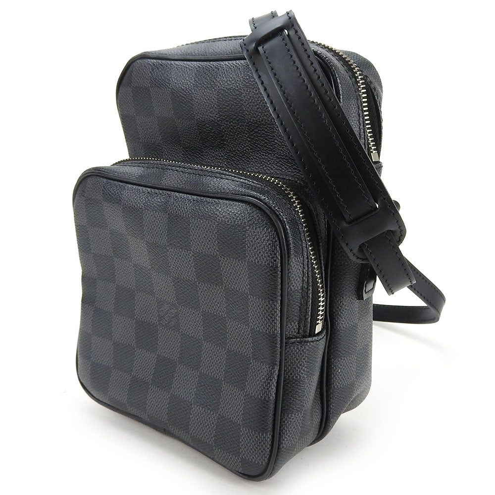 LOUIS VUITTON Shoulder Bag N41446 Damier Grafitte gray Rem