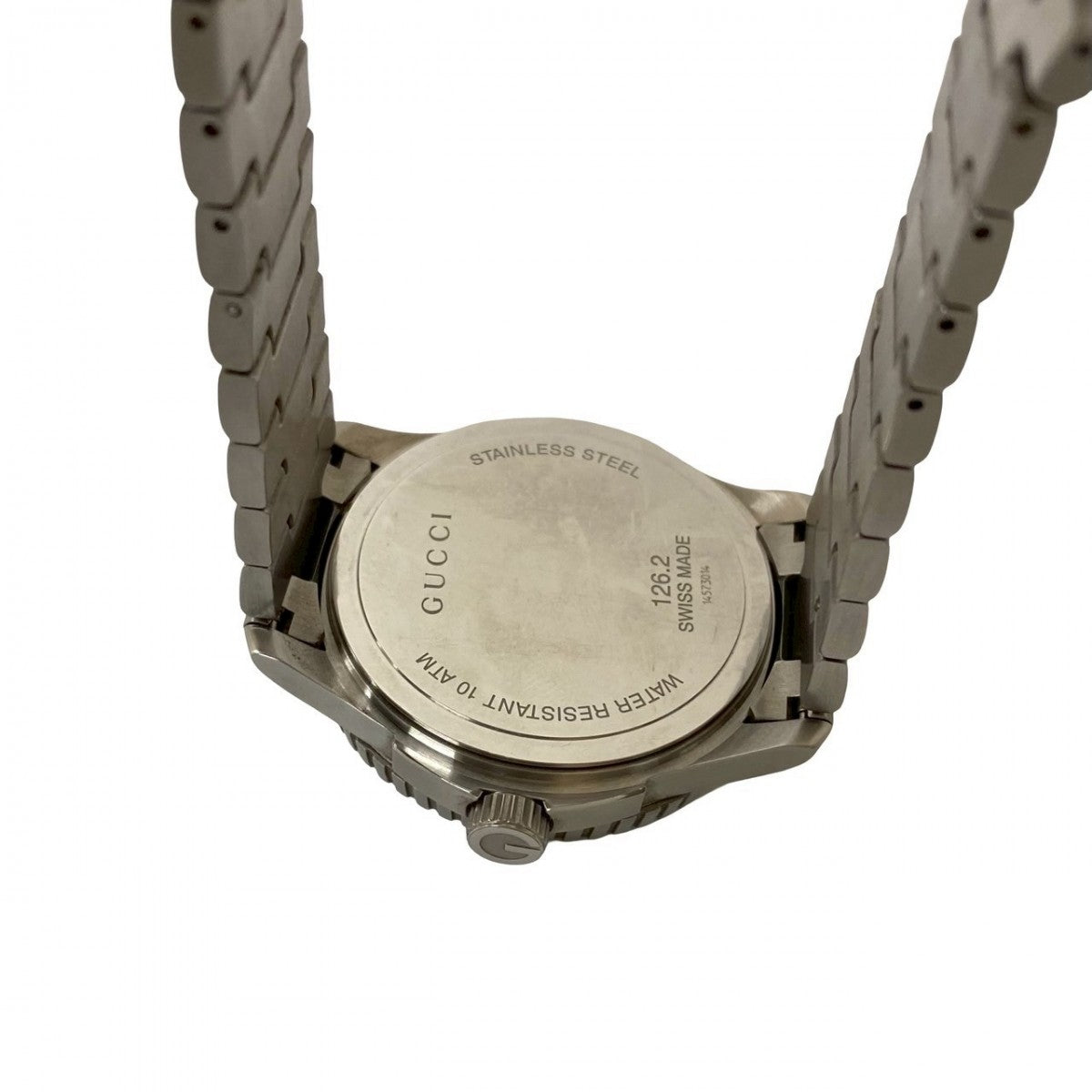 GUCCI Watches Stainless steel Silver Quartz G Timeless Sports mens