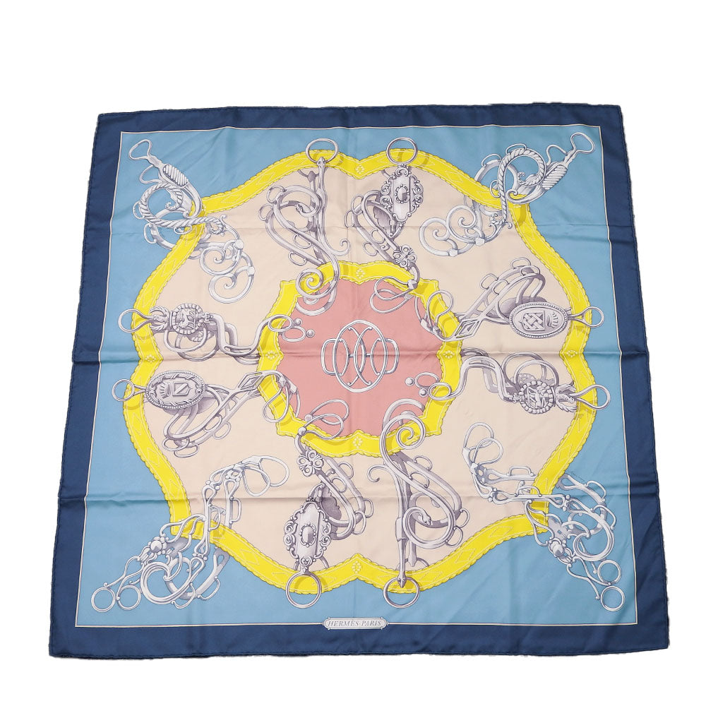 HERMES scarf silk multicolor Carre90 Women