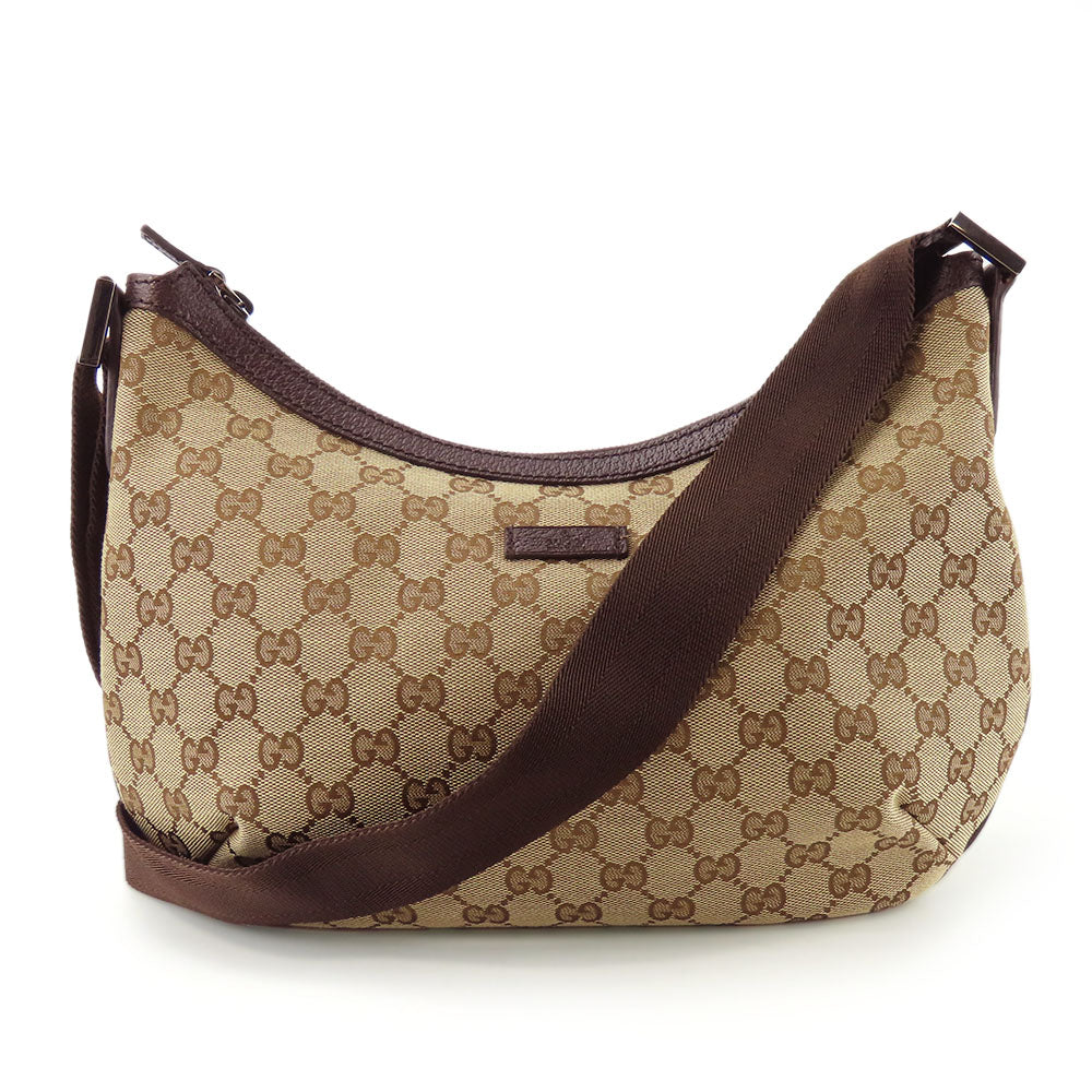 GUCCI Shoulder Bag 181092 GG canvas beige