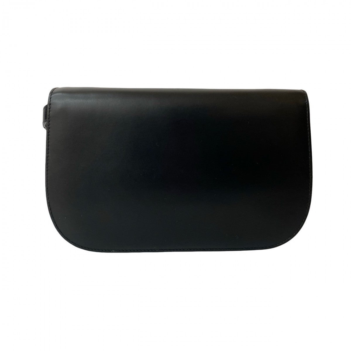 GUCCI Shoulder Bag Leather, Bamboo black Turn lock Bamboo Women