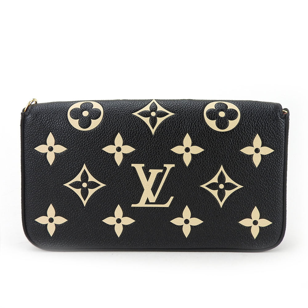 LOUIS VUITTON Shoulder Bag M82479 Monogram Ann Platt black Pochette Felice