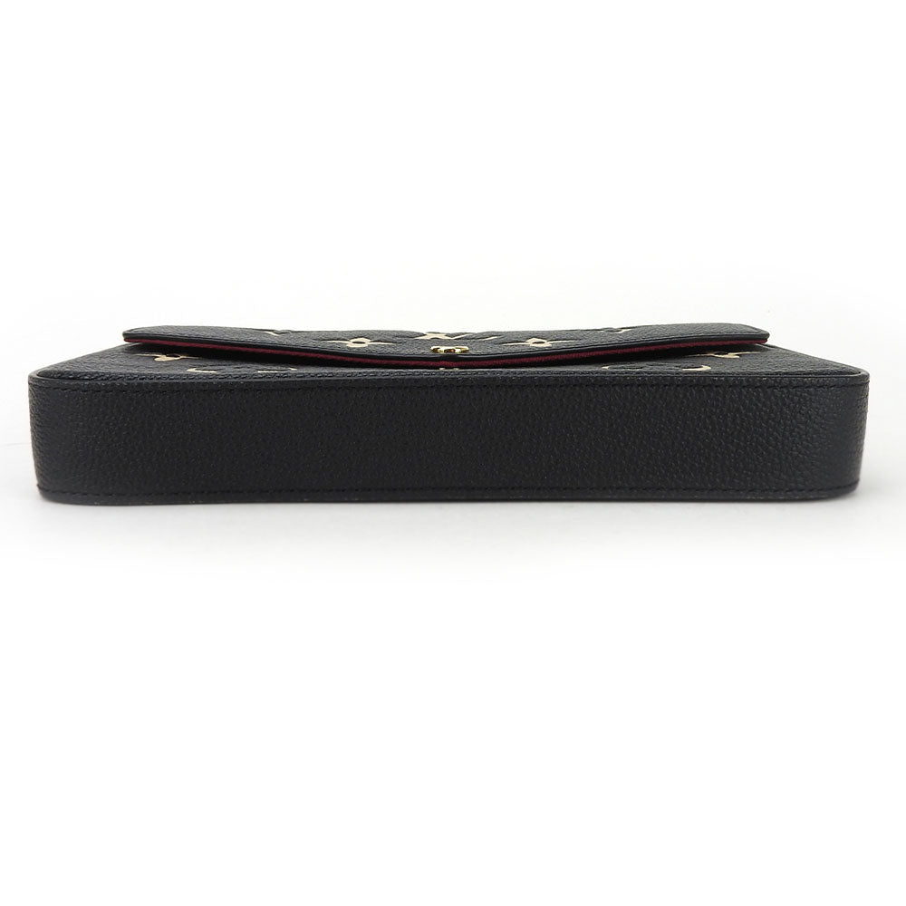 LOUIS VUITTON Shoulder Bag M82479 Monogram Ann Platt black Pochette Felice