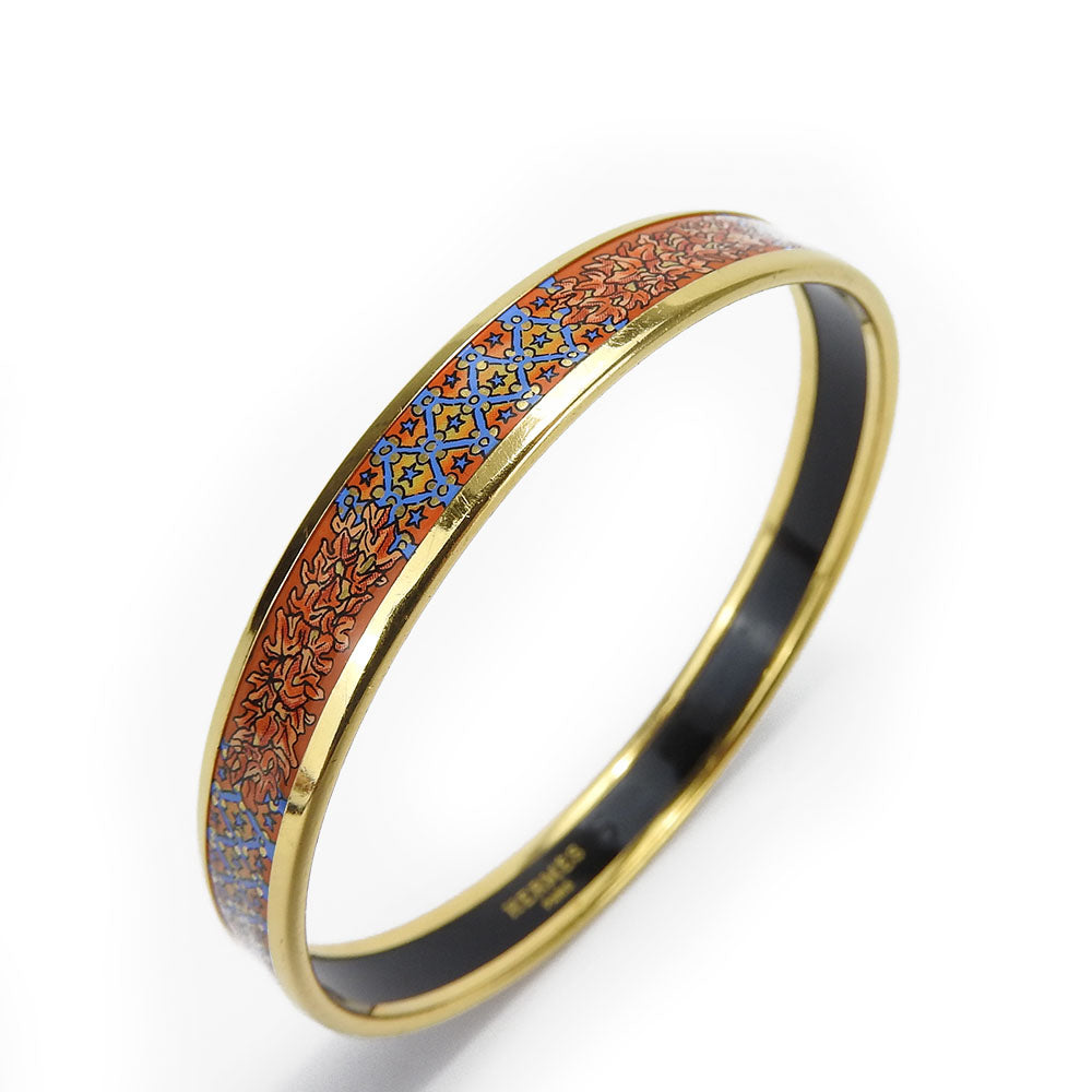 HERMES bracelet Metal, Cloisonne multicolor Emaille PM Women