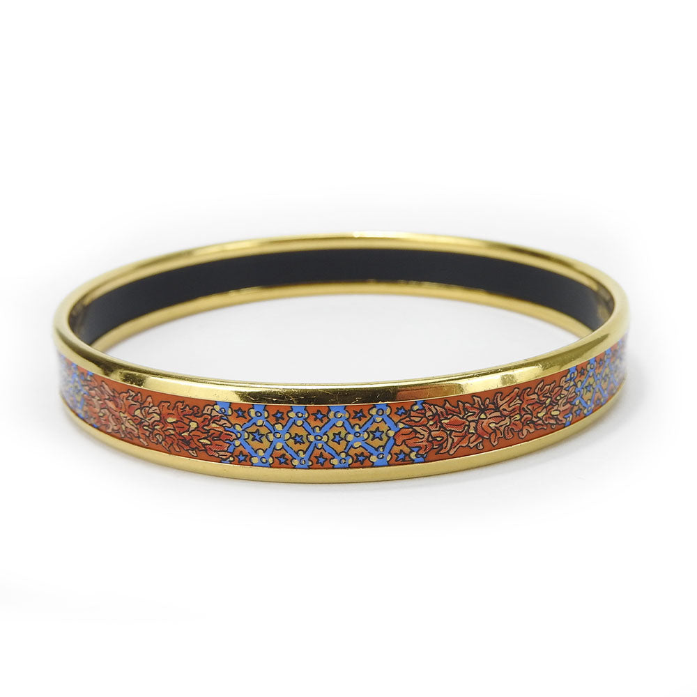 HERMES bracelet Metal, Cloisonne multicolor Emaille PM Women