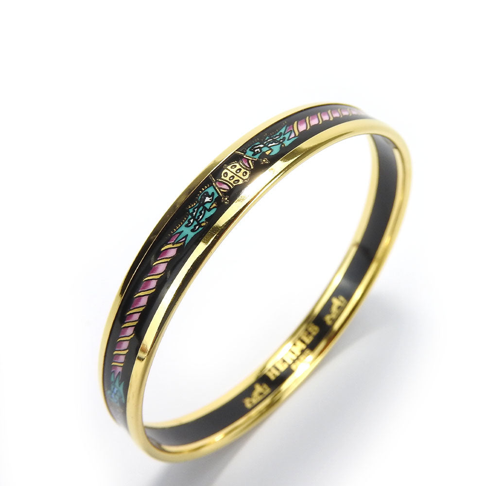 HERMES bracelet Metal, Cloisonne multicolor Emaille PM Women