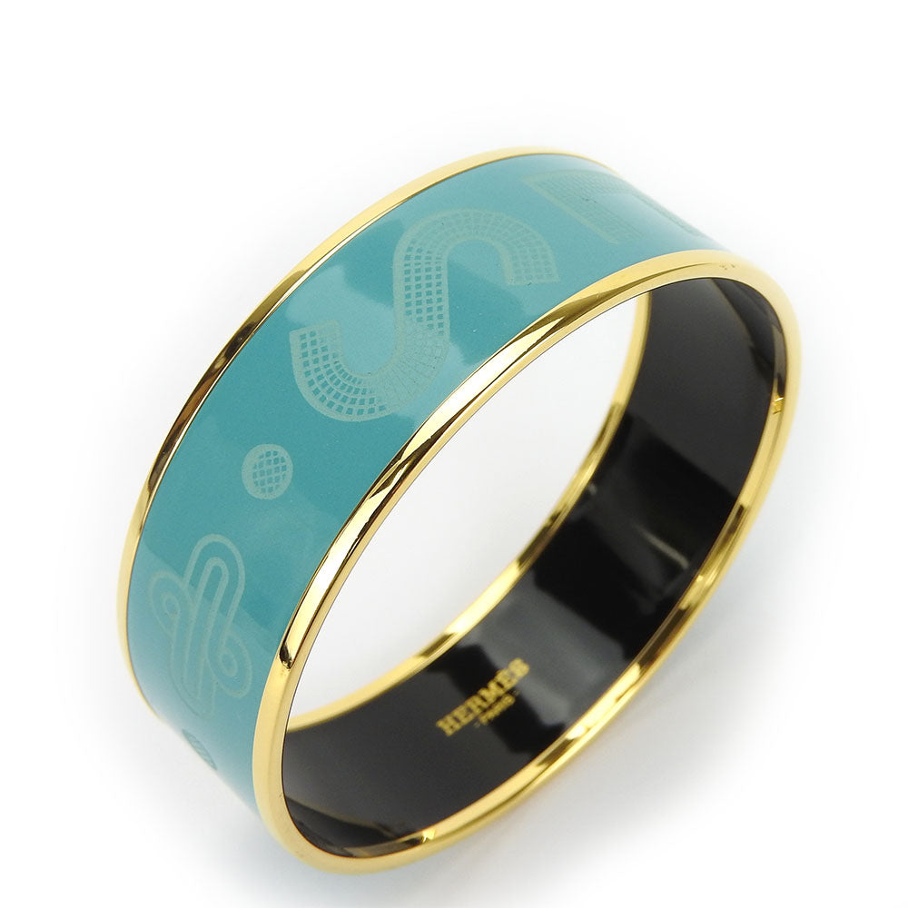 HERMES Bangle metal Light blue Emilel GM