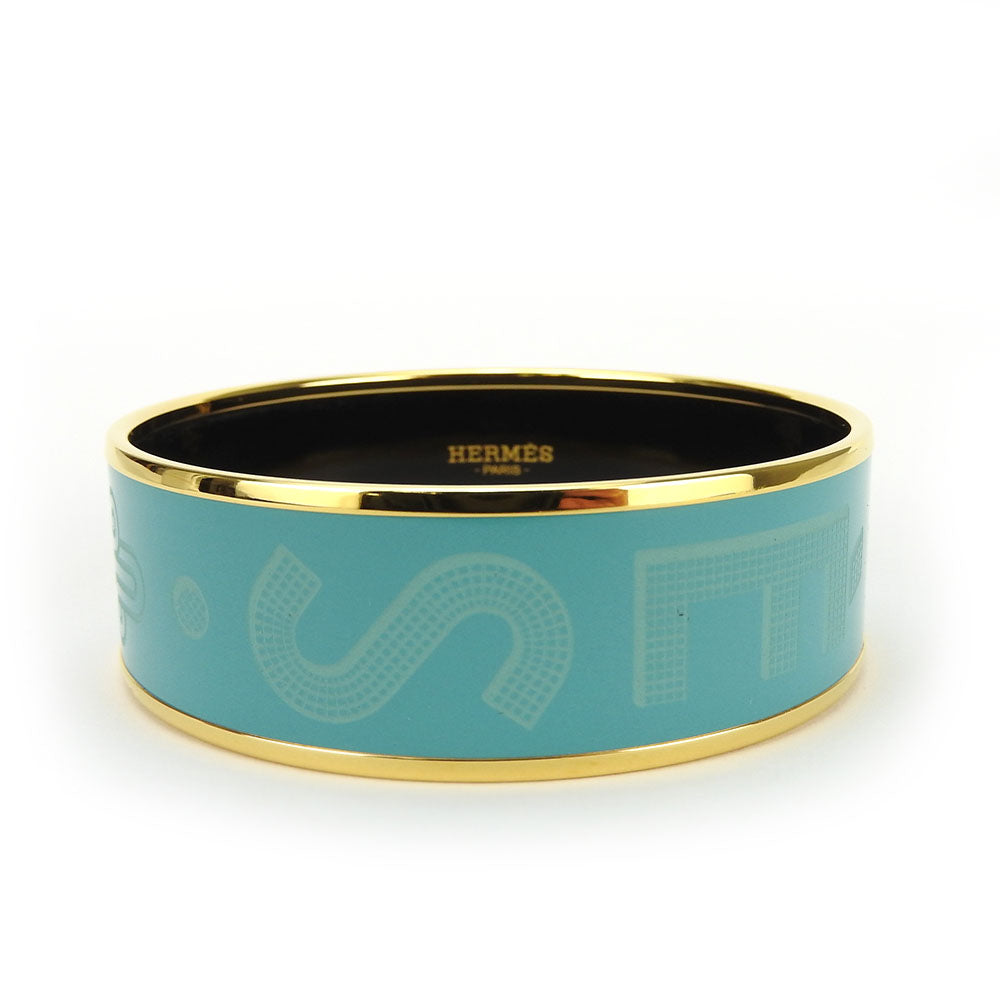 HERMES Bangle metal Light blue Emilel GM