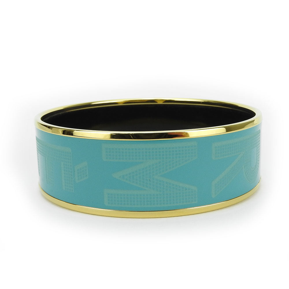 HERMES Bangle metal Light blue Emilel GM