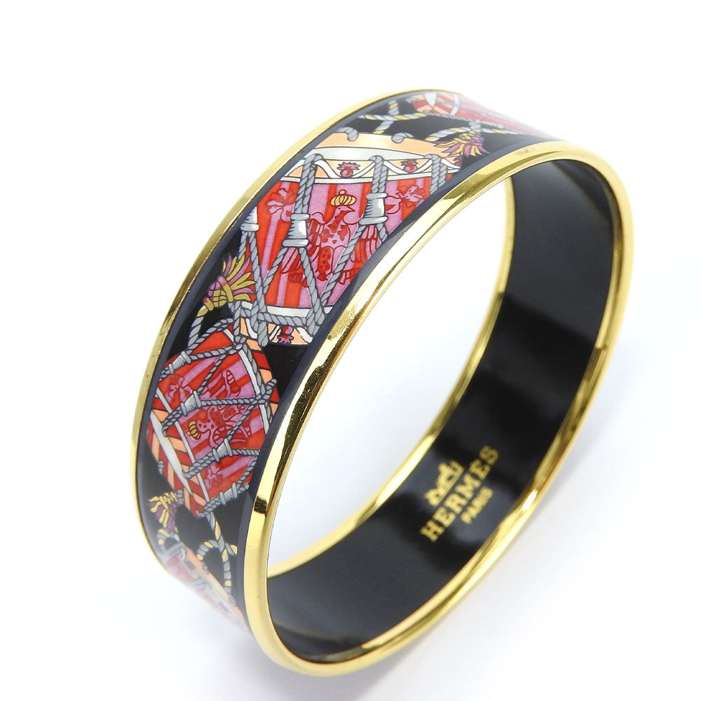HERMES bracelet Metal, Cloisonne multicolor Emilel GM Women