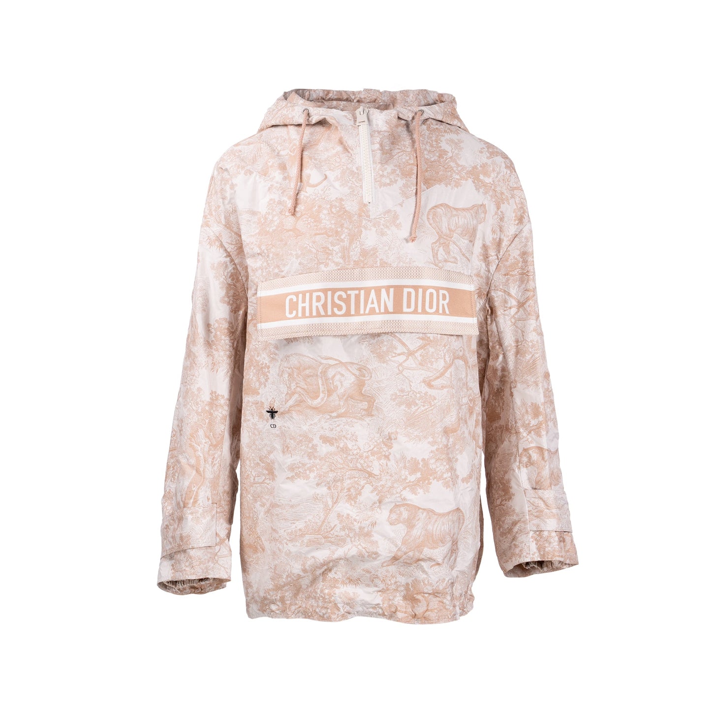 Dior Size Toile De Jouy Anoroak Jacket Beige