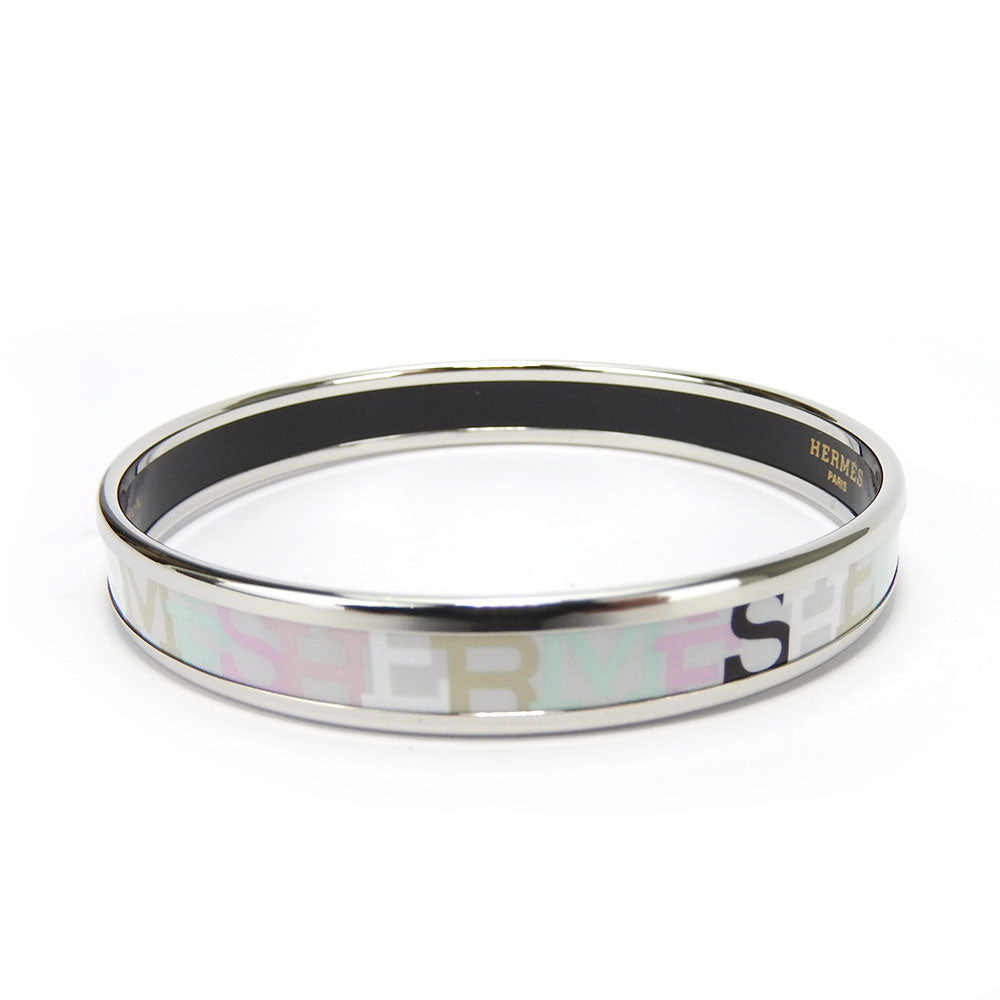 HERMES Bangle Enamel, Metal multicolor Emaille PM Women