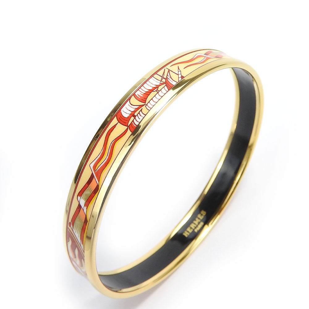 HERMES bracelet Metal, Cloisonne multicolor Emaille PM Women