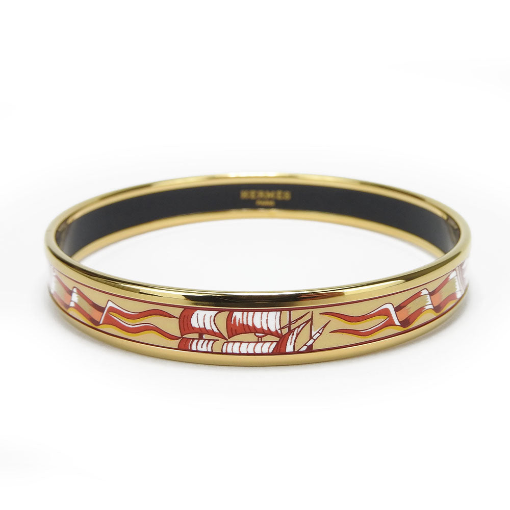 HERMES bracelet Metal, Cloisonne multicolor Emaille PM Women