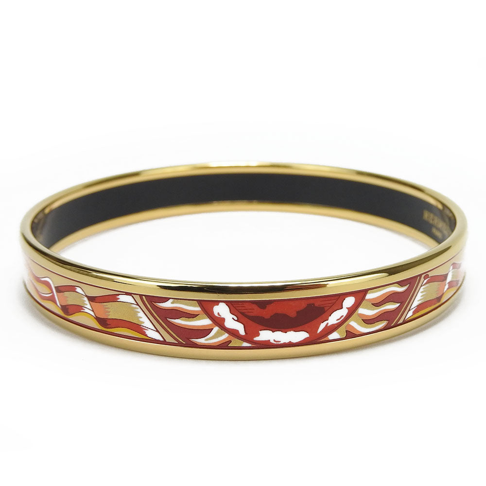HERMES bracelet Metal, Cloisonne multicolor Emaille PM Women