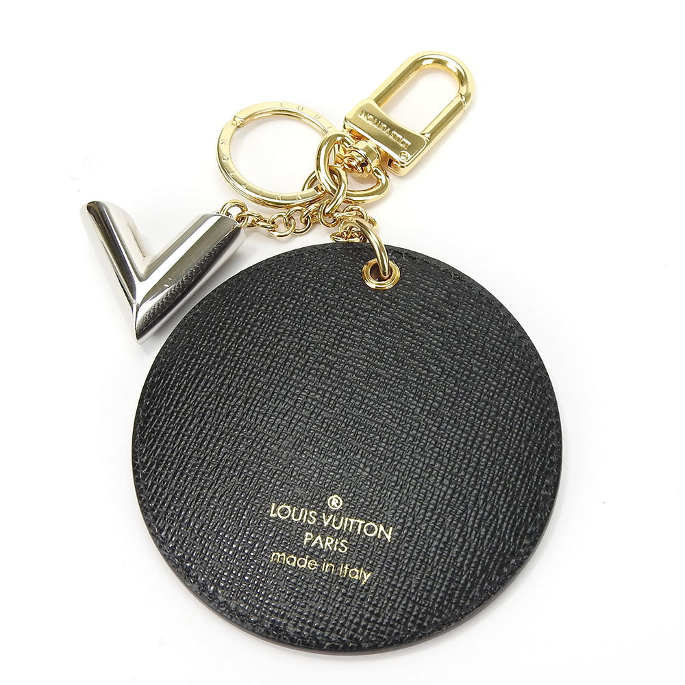 LOUIS VUITTON Key ring MP1842 Monogram reverse Brown Portocle Night Light