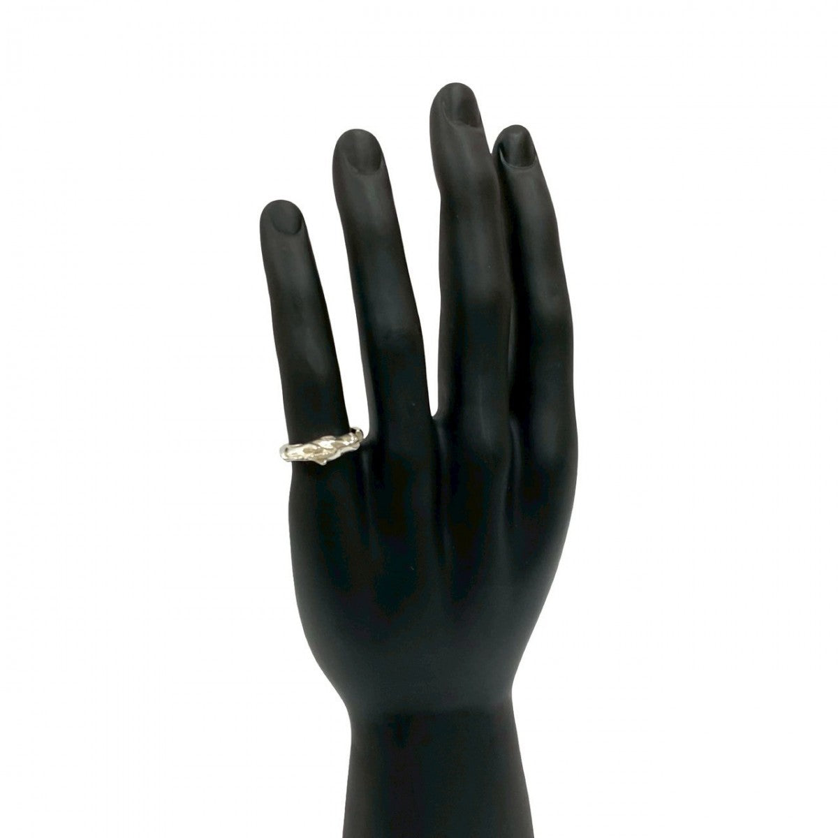 HERMES Ring Silver925 Silver Cheval Horse Ring mens
