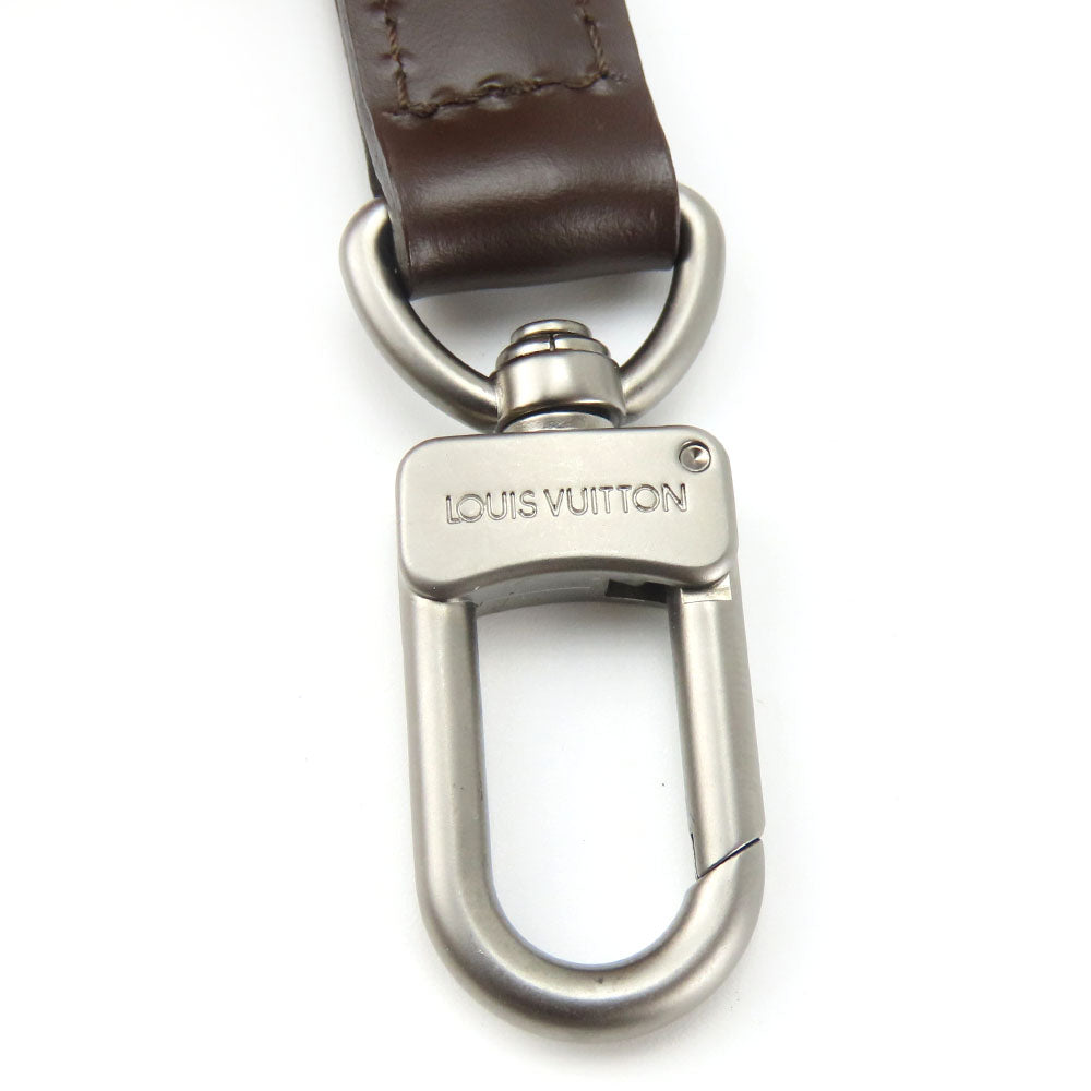 LOUIS VUITTON Shoulder strap leather Brown