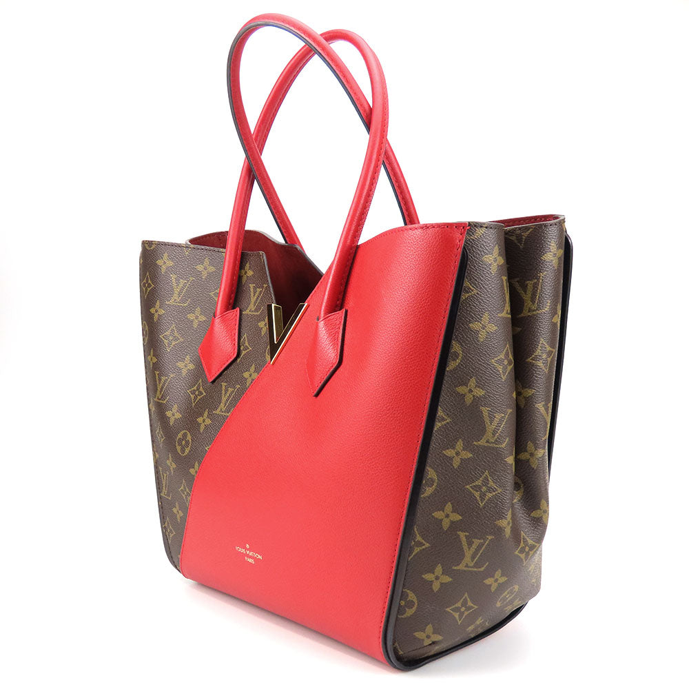 LOUIS VUITTON Tote Bag M40459 Monogram Red Kimono MM