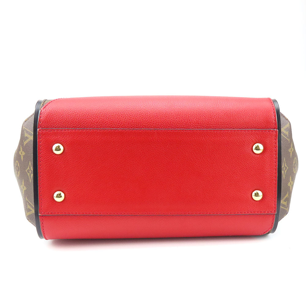 LOUIS VUITTON Tote Bag M40459 Monogram Red Kimono MM