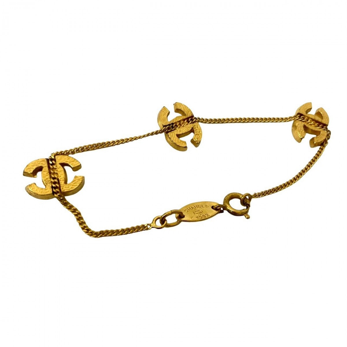 CHANEL bracelet Gold Plated gold