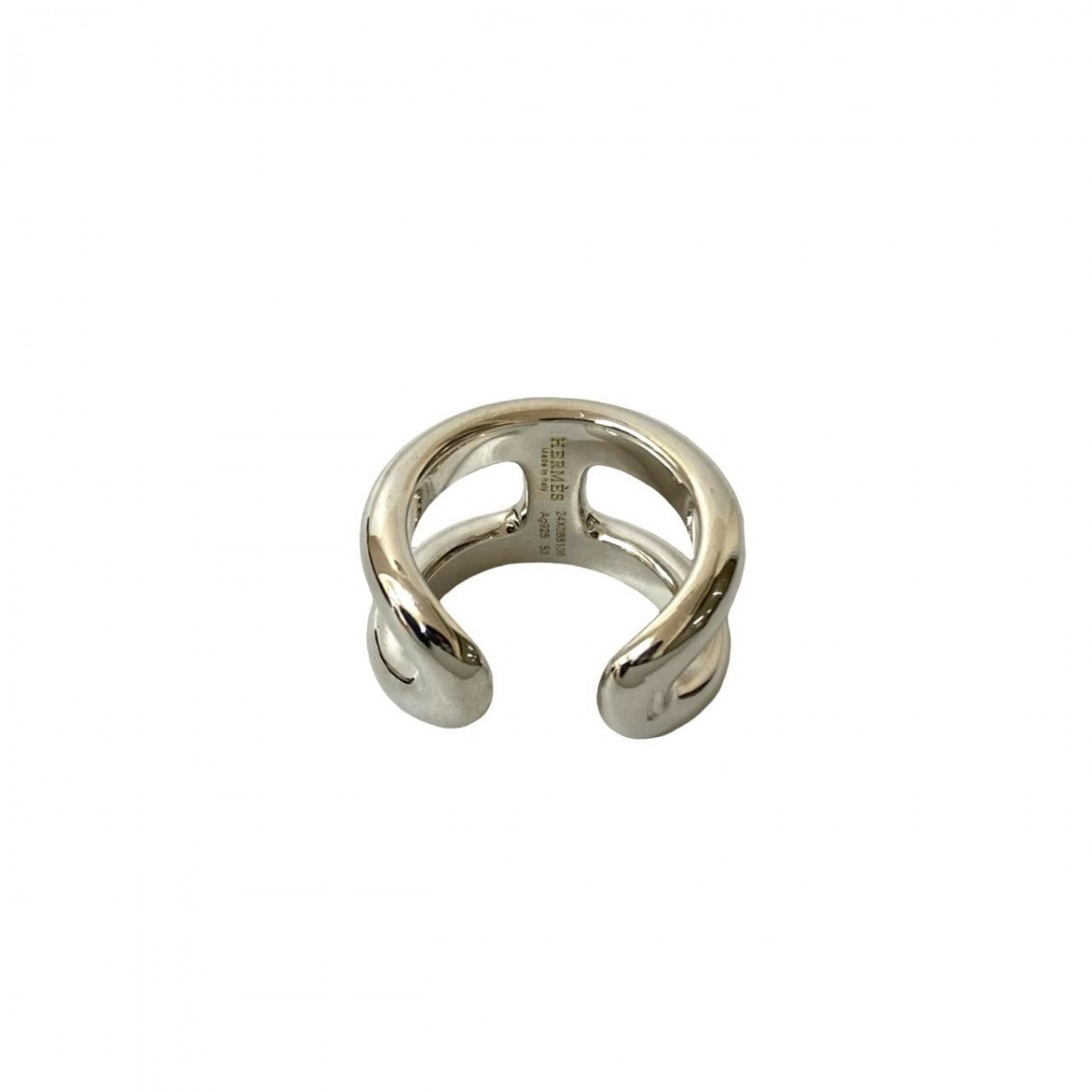 HERMES Ring Silver925 Silver Osmos PM Women
