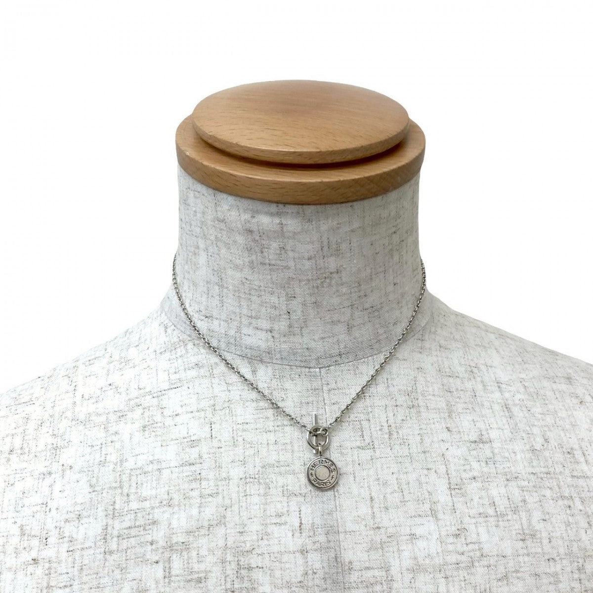 HERMES Necklace Silver925 Silver Serie Amulet Necklace