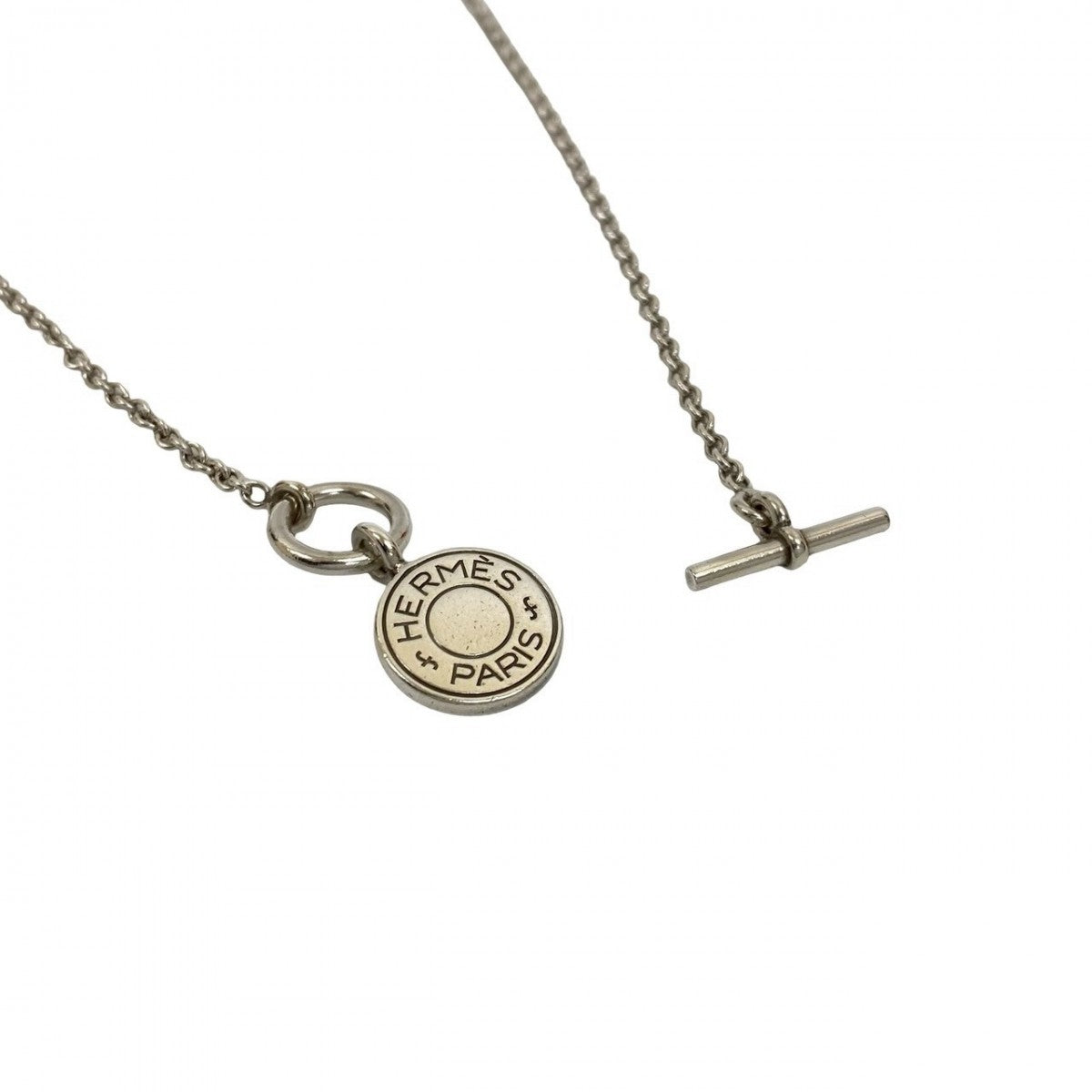 HERMES Necklace Silver925 Silver Serie Amulet Necklace
