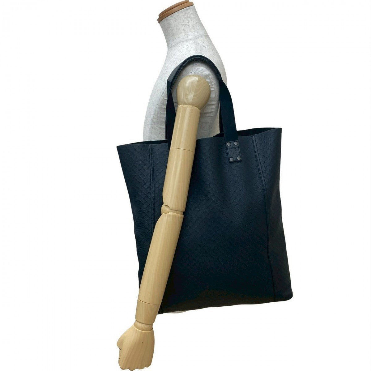 BOTTEGAVENETA Tote Bag leather black