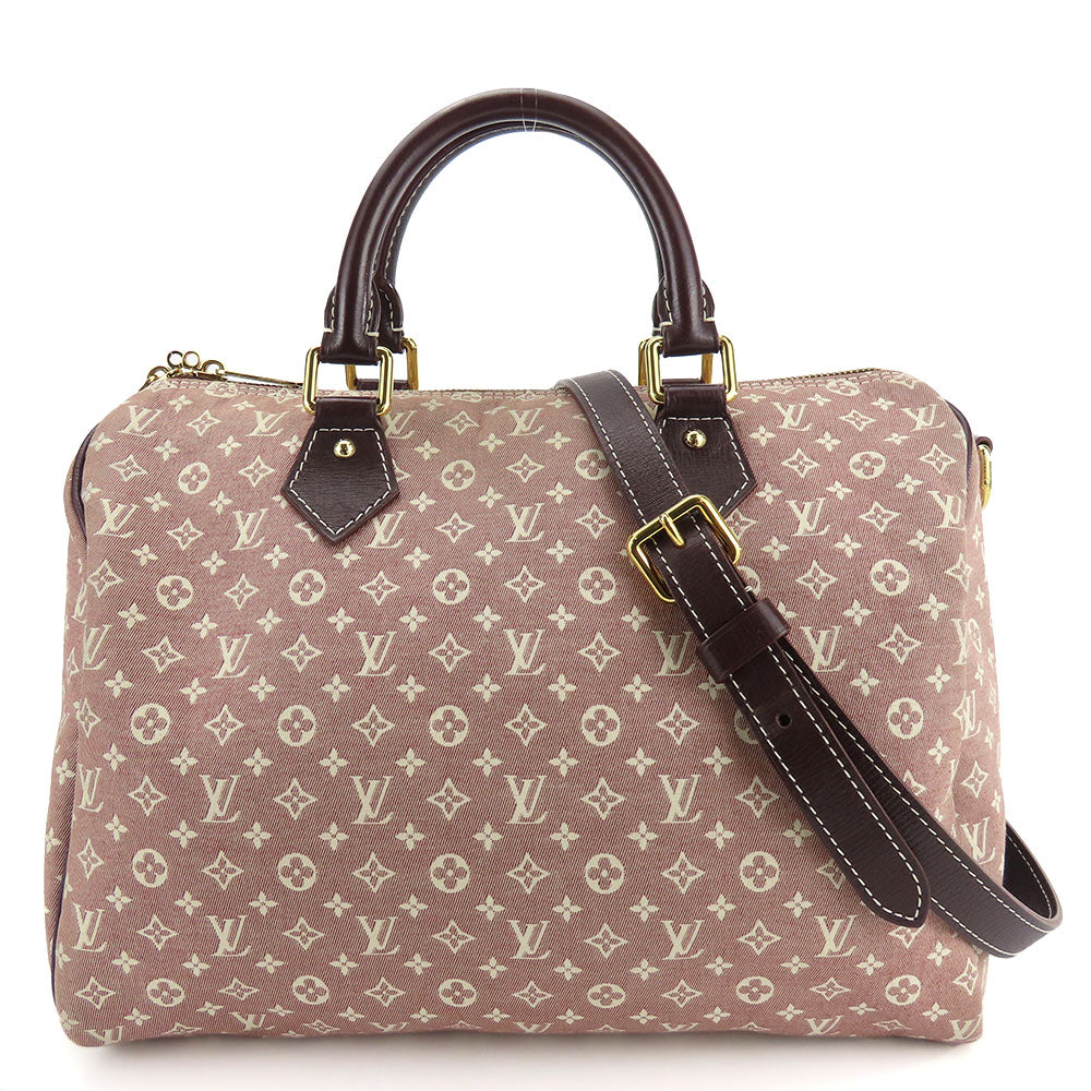 LOUIS VUITTON Handbag M56704 Monogram mini run Bordeauxtype bandouliere Speedy 30