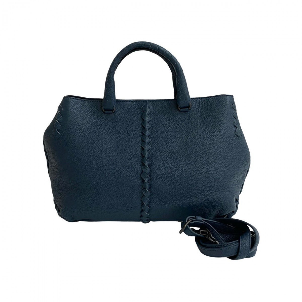 BOTTEGAVENETA Shoulder Bag leather Navy