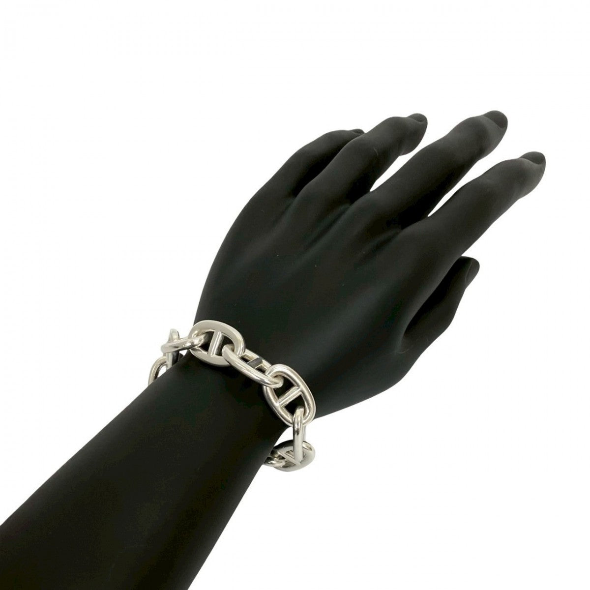 HERMES bracelet Silver925 Silver Chene Dunkle TGM 11 frames